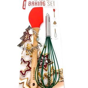 Art & Cook 3 Piece Holiday Baking Set 3 Piece 12”